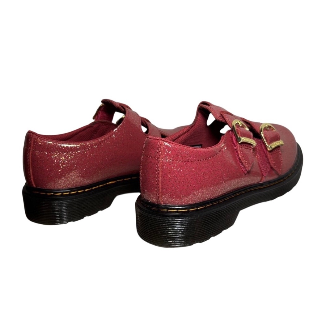 Dr. Martens 8065 Mary Janes Women Size 6 Pink Glitter Excellence Double Strap - Picture 6 of 11